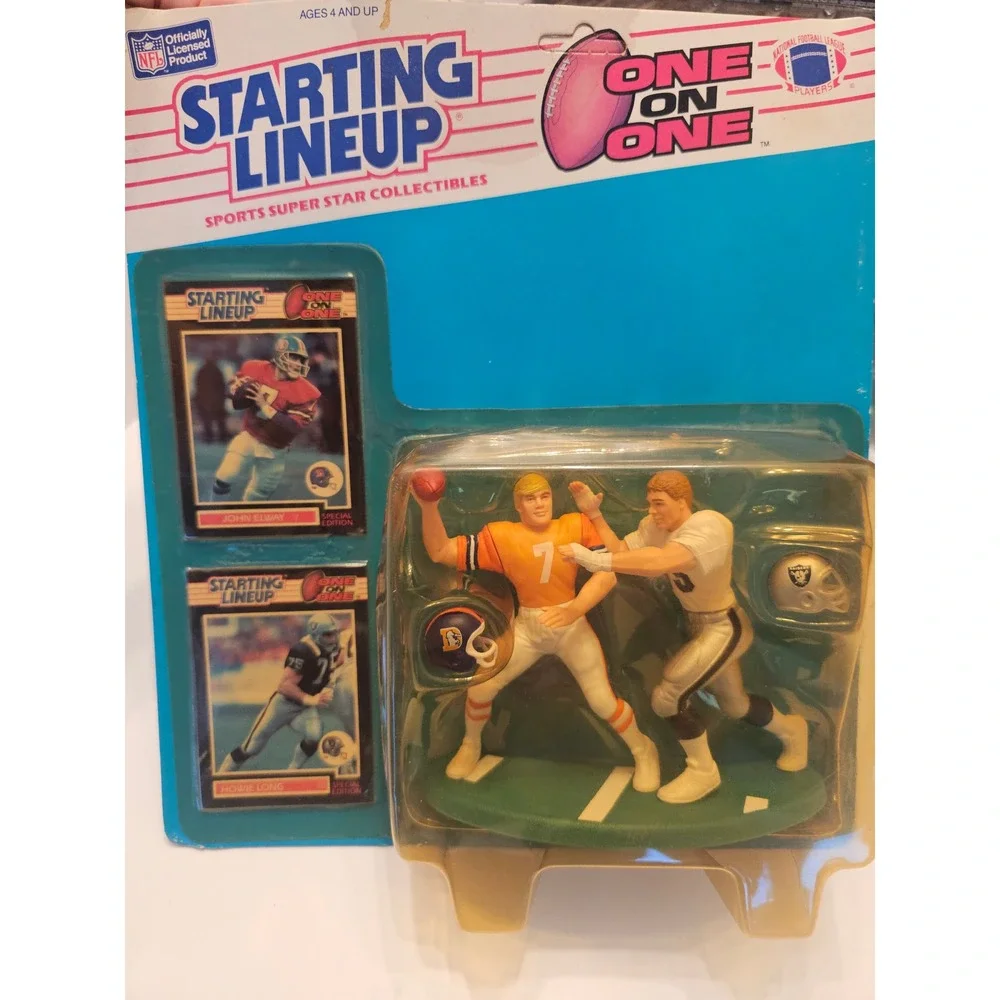NFL Figure Lot Starting Lineup Elway Marino Long Jay Cutler McFarlane 1989-2008